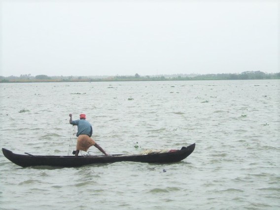 Fisherman on the Water