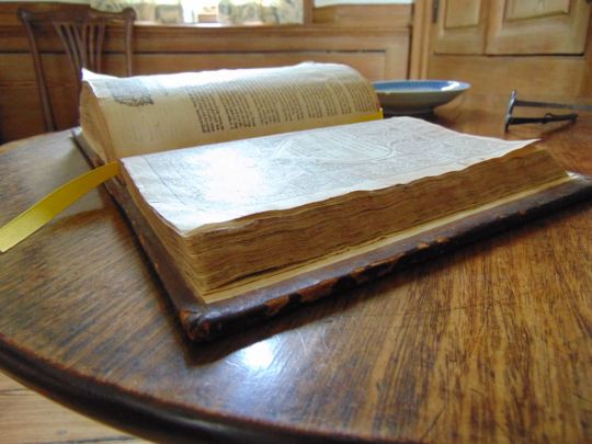1621 KJV Bible at Smith's Fort Plantation